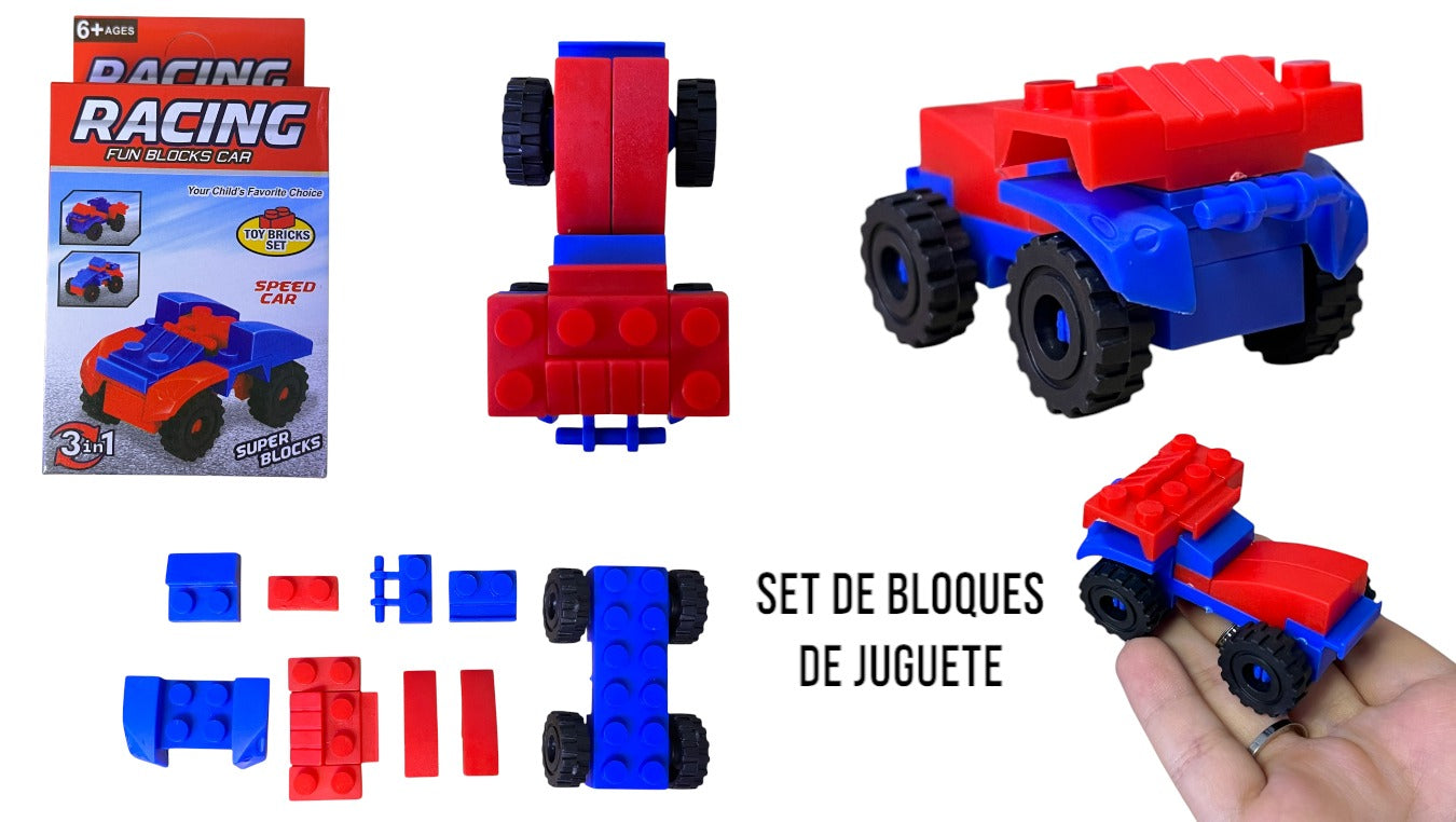 JUGUETE CARRO DE BLOQUES JUGUETE CARRO DE BLOQUES